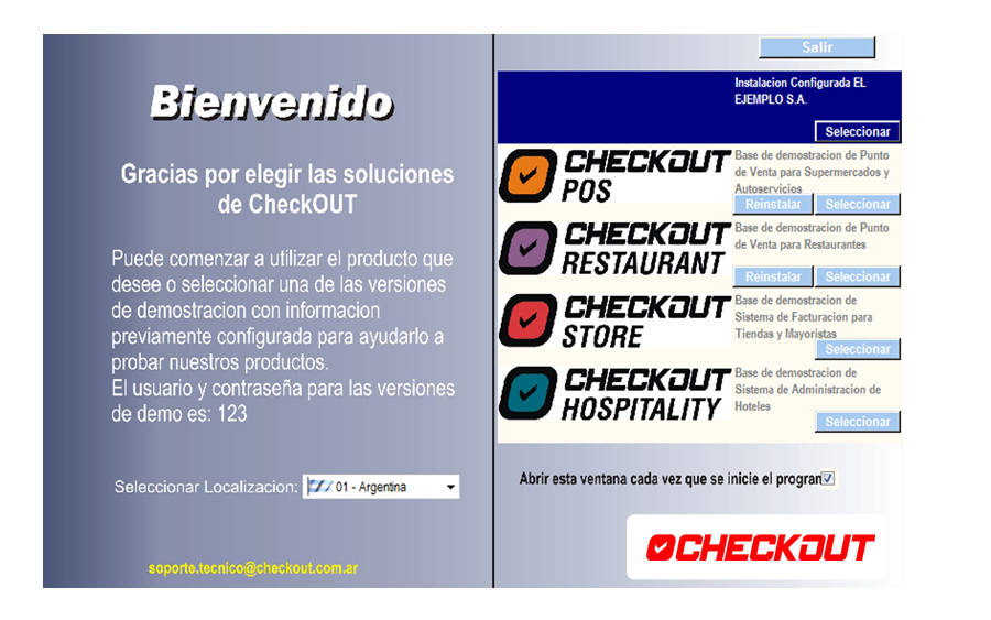 seleccionar producto